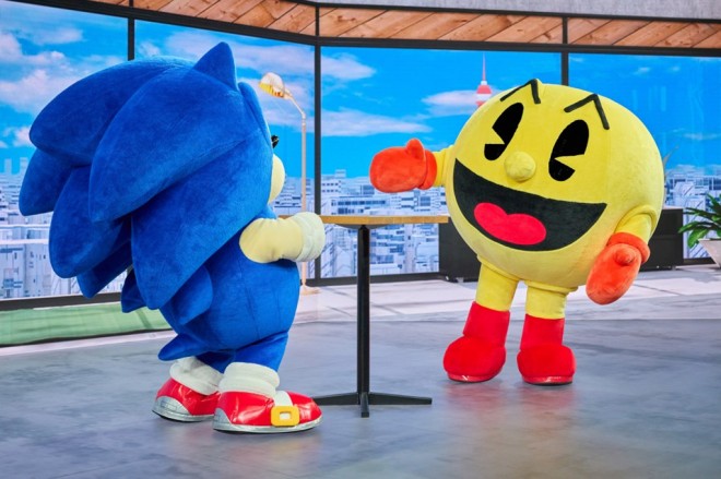 Sonic, Pac-Man